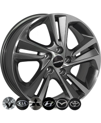 ZF-5258 GMF R17 W7.0 PCD5x114.3 ET48 DIA67.1